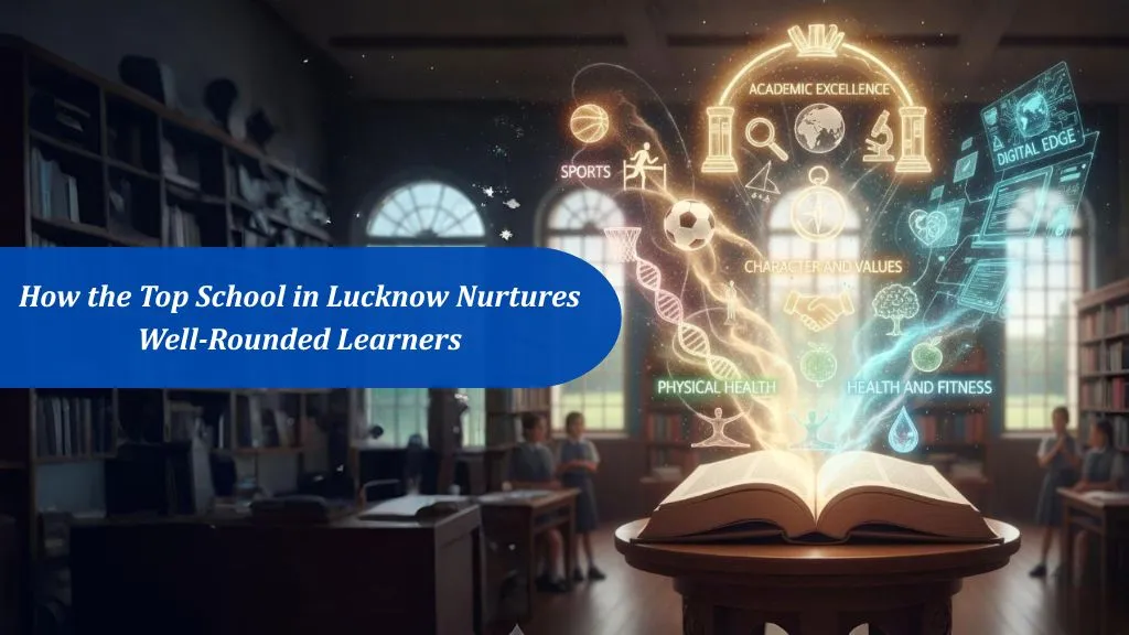 How the Best School in Lucknow Nurtures Well-Rounded Learners