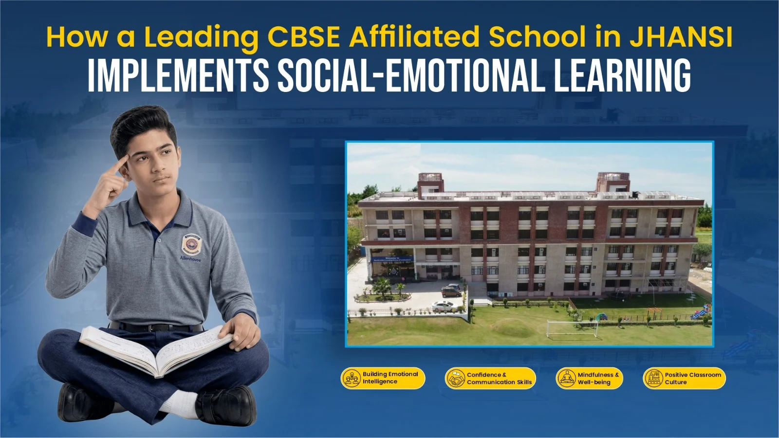 How a Leading CBSE Affiliated School in Jhansi Implements Social-Emotional Learning (SEL)