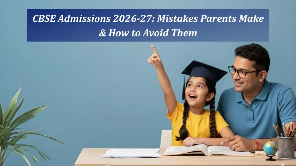 CBSE Admissions 2026-27: Mistakes Parents Make & How to Avoid Them