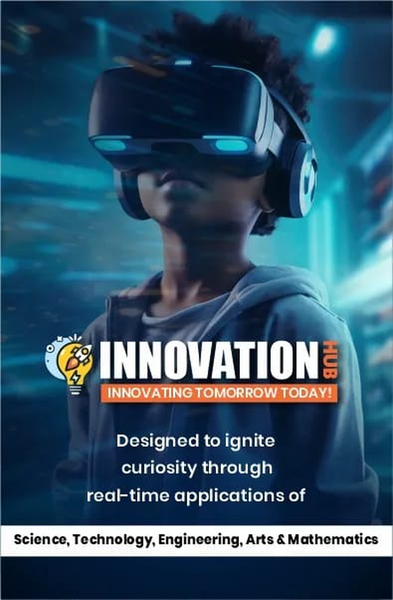 Innovation Hub STEAM program banner at Allenhouse Public School Ghaziabad