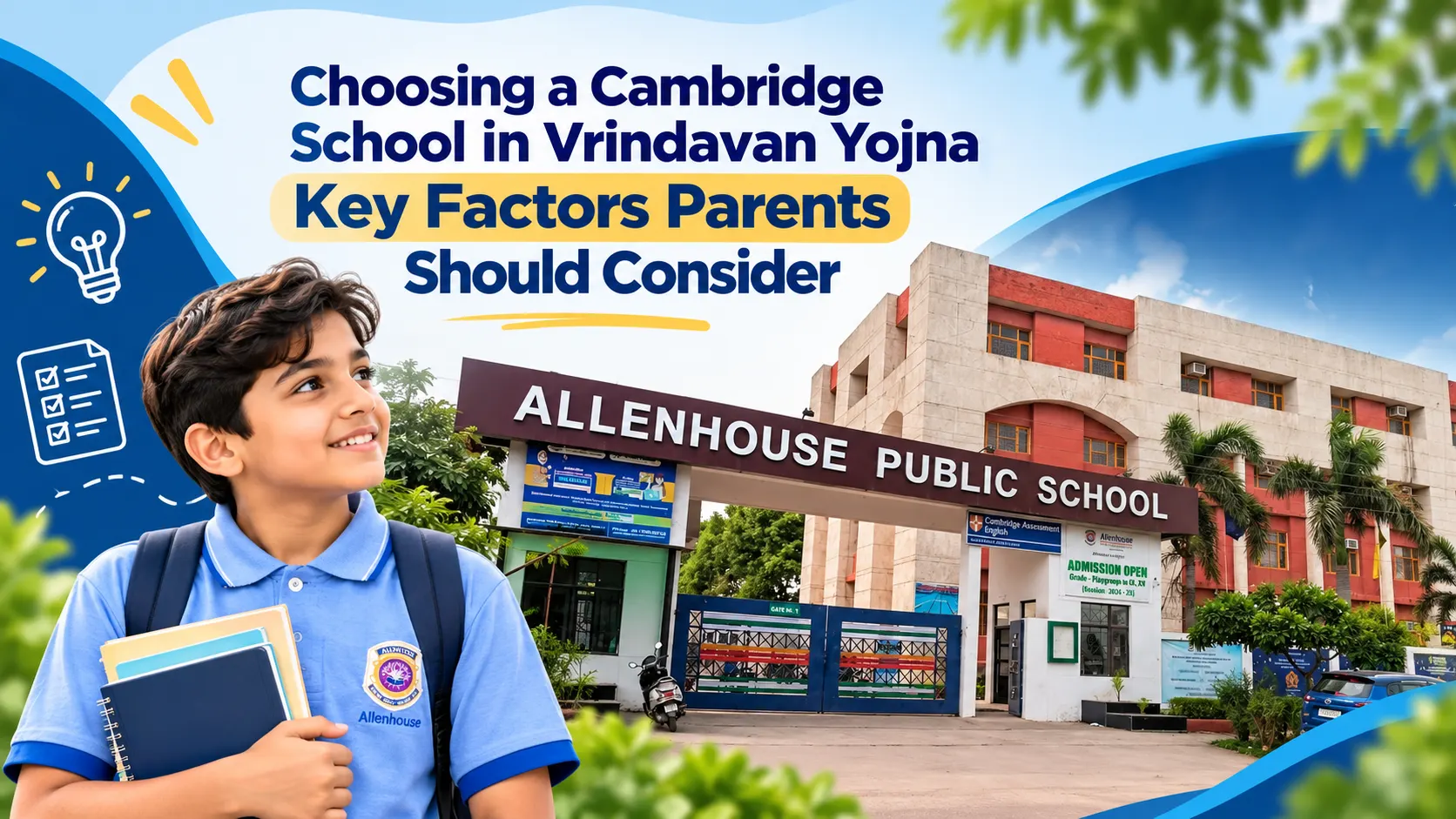 Cambridge School in Vrindavan Yojna